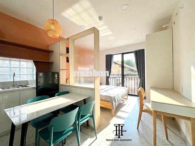 🔥Căn Hộ - Sudio Full NT - Nhà Mới - Ban Công - Máy Giặt Riêng