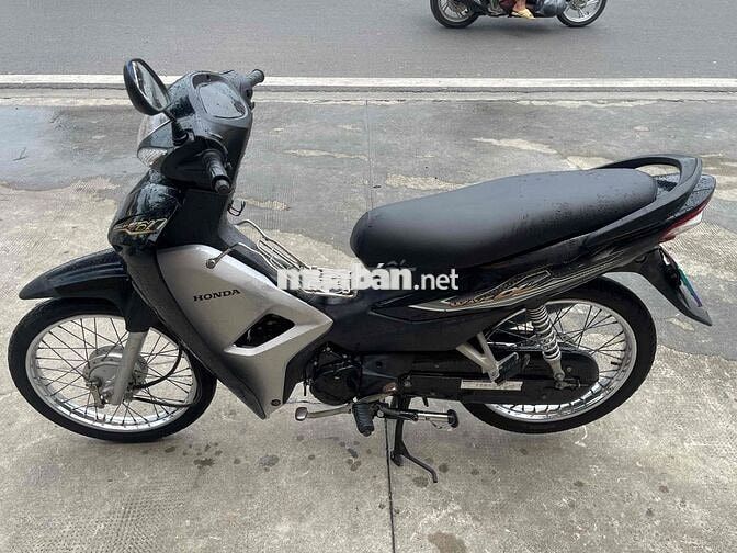 Honda Wave Alpha Đen, Bạc Xe số