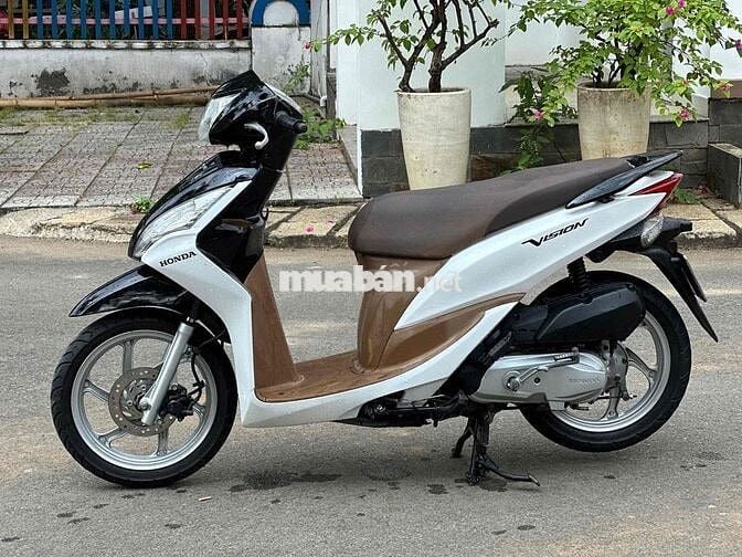 Honda Vision 2013 Trắng, Đen, Nâu