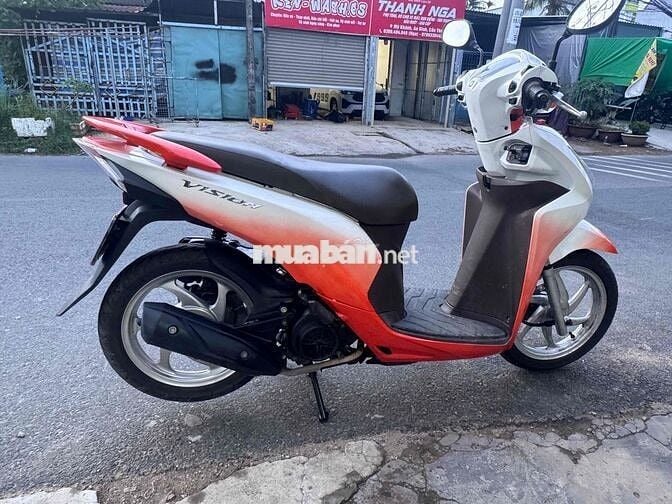 Honda Vision 2014 màu Đỏ trắng