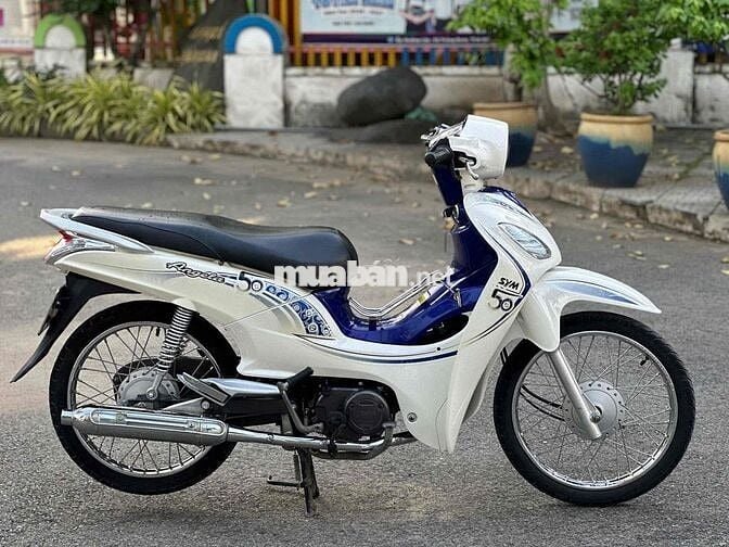SYM Angela 50cc 2019 Trắng, Xanh
