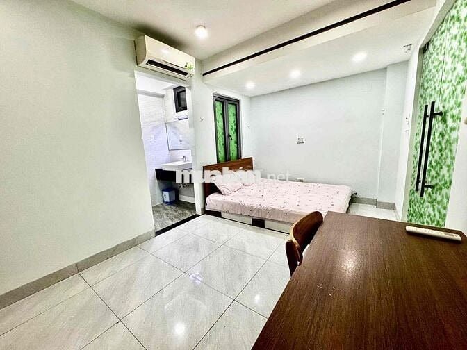 Studio free điện sinh hoạt, chỉ tính máy lạnh, phòng sạch sẽ