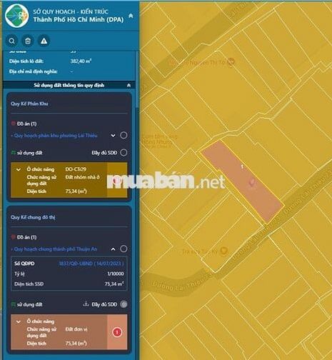 CHÍNH CHỦ: Bán nhà 1 trệt 1 lầu đường Lái Thiêu 73, DT 75m2