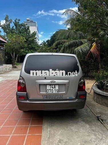 Hyundai Terracan 2003 Bạc Hàn Quốc