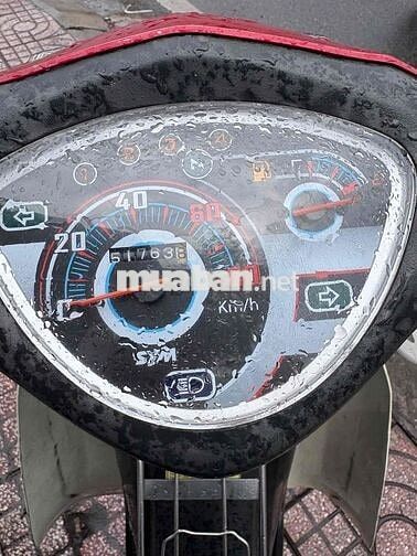 SYM Elegant 2016 50cc Đỏ Trắng 517638 km