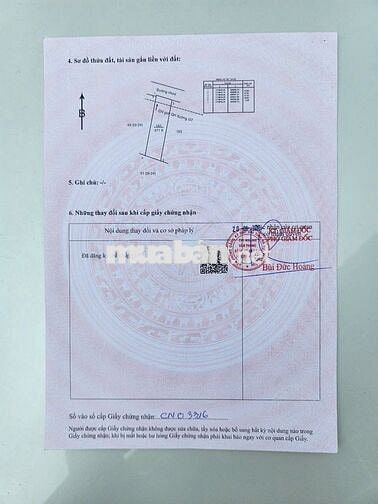 Bán 5 lô liền kề, cách TL328 khoảng 100m, Hòa Hưng, Xuyên Mộc, BR-VT