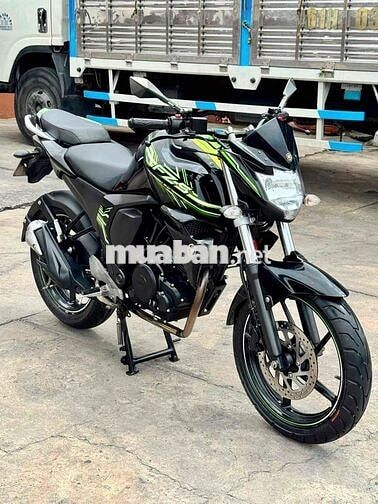 Yamaha FZS150 Đen, Xanh lá Xe máy côn tay