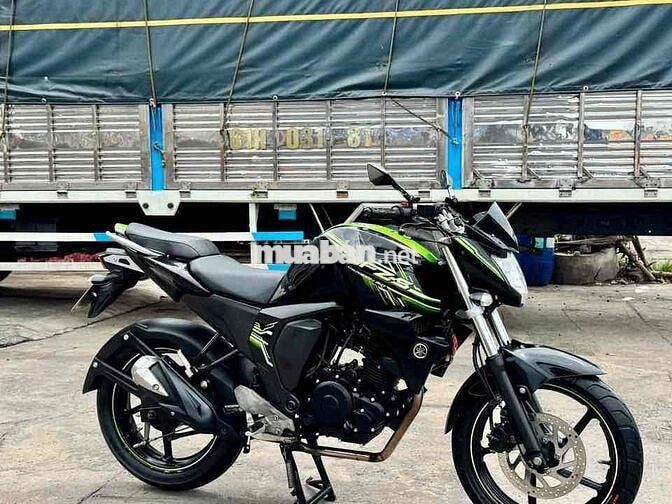 Yamaha FZS150 Đen, Xanh lá Xe máy côn tay
