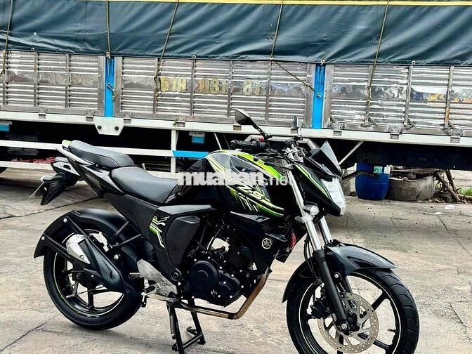 Yamaha FZS150 Đen, Xanh lá Xe máy côn tay