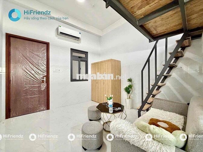 CHO THUÊ PHÒNG CÓ GÁC FULL NỘI THẤT GẦN ĐẠI HỌC NGUYỄN TẤT THÀNH Q12