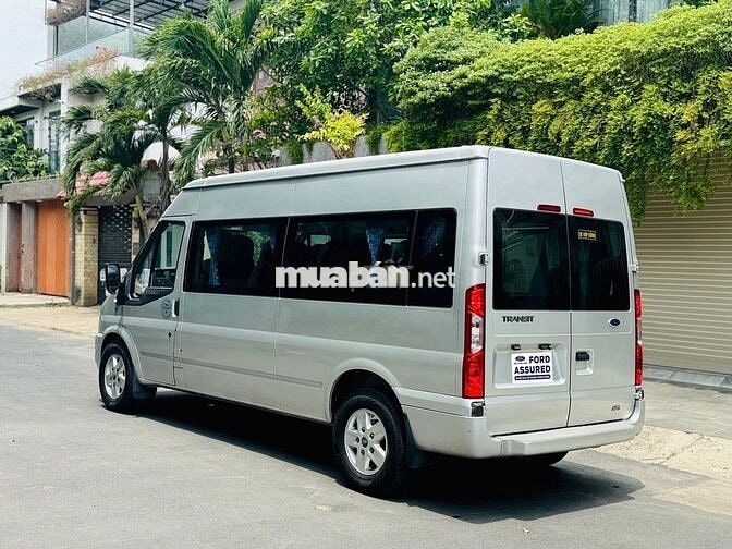 Ford Transit Van 2018 Bạc_3 chỗ chở hàng siêu rộng