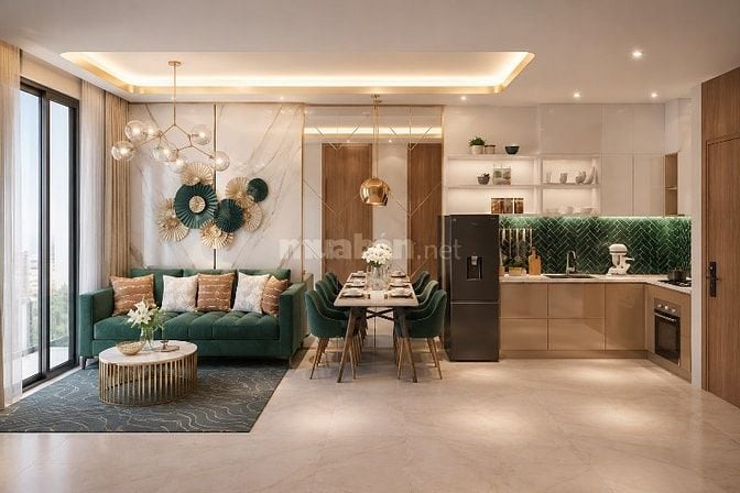 CC CẦN BÁN GẤP CĂN HỘ 2PN 2,6 TỶ, NHẬN NHÀ Ở NGAY, FULL NỘI THẤT, SHR