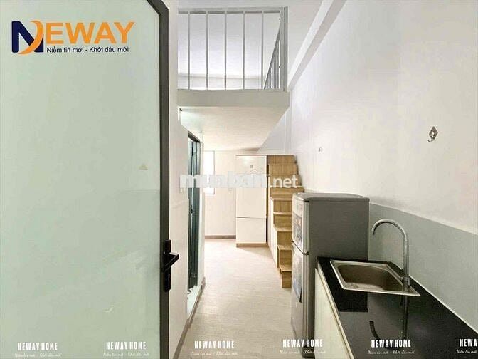 Duplex cửa sổ trời siêu thoáng ngay gần đại học Nguyễn Tất Thành