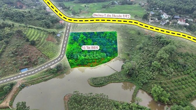 Bán gấp 7000m có 3000m thổ cư, bám hồ gần đường lớn