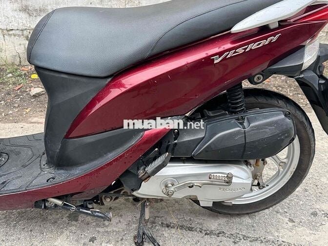 Honda Vision 2025 Cao Cấp màu Đỏ