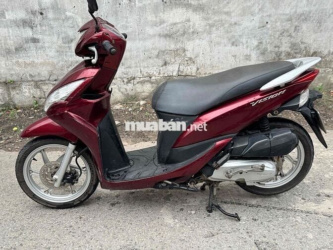 Honda Vision 2025 Cao Cấp màu Đỏ