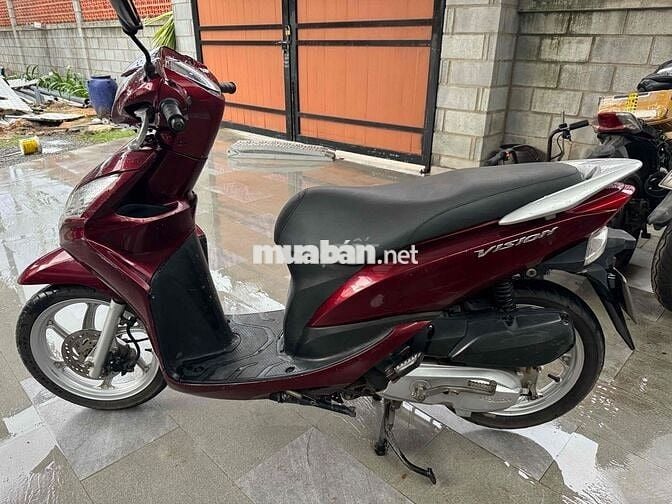 Honda Vision 2025 Cao Cấp màu Đỏ