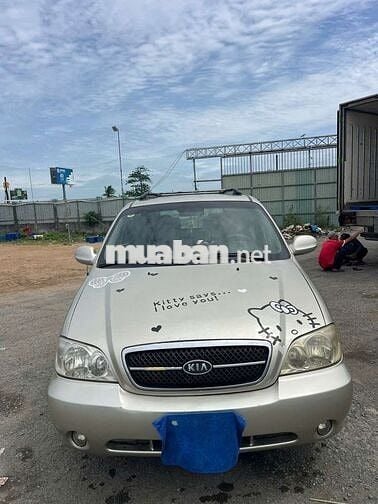 KIA Carnival 2007 Bạc 7 chỗ Số sàn