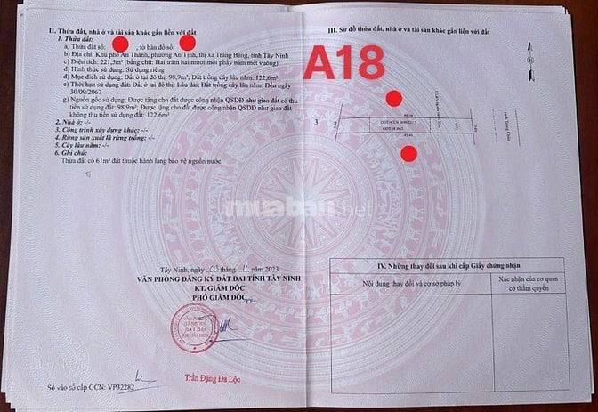 Giảm Sâu Chỉ Với 550tr Ra Hàng Lô Đất 221m2 Gần Chợ Suối Sâu. Sổ Hồng 