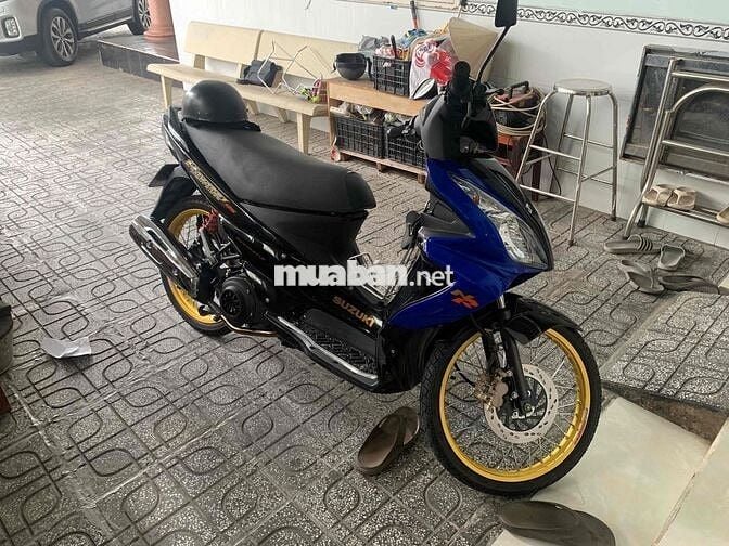 Suzuki Hayate SC Xanh, Đen Xe zin nguyên con