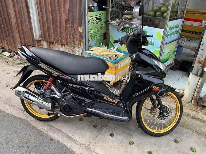 Suzuki Hayate SC Xanh, Đen Xe zin nguyên con