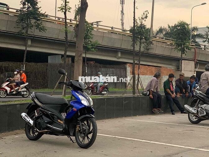 Suzuki Hayate SC Xanh, Đen Xe zin nguyên con