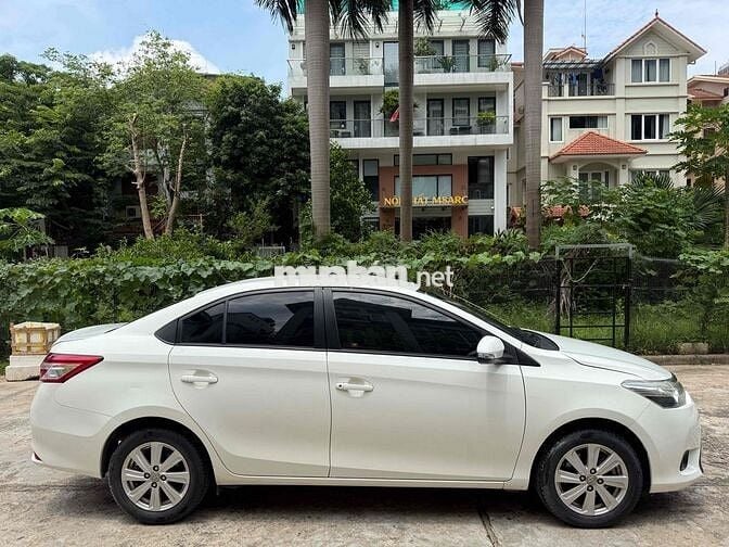 Toyota Vios 2017G Trắng 100000 km