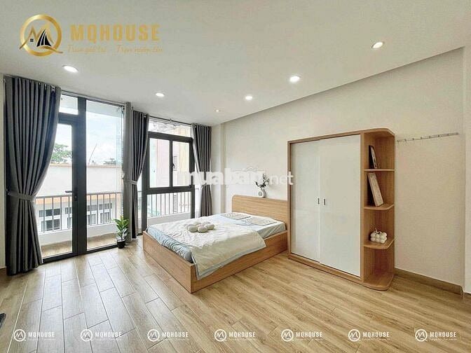 Studio ban công full nội thất, phòng rộng mới ngay HIU, Đầm Sen