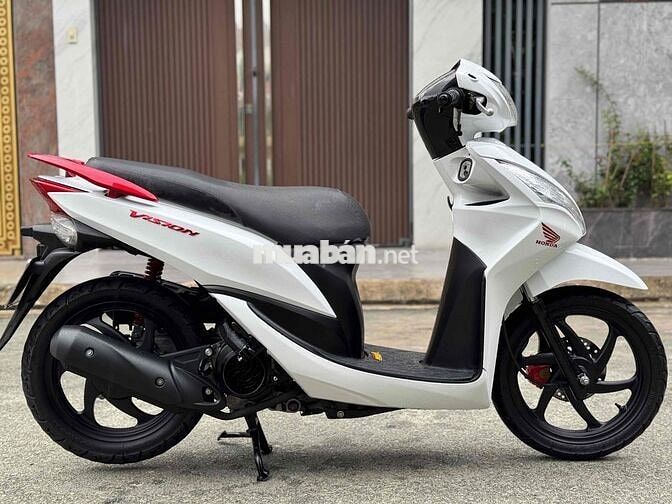 Honda Vision 2014 Trắng BSTP 9 nút nguyên zin
