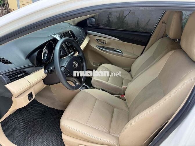 Toyota Vios 2017G Trắng 100000 km