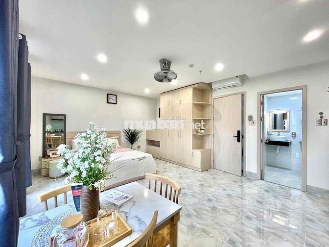 Cho thuê căn hộ studio cửa sổ trời- Ngay khu CNC, ga metro, Làng Đh