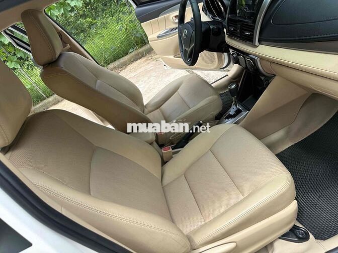 Toyota Vios 2017G Trắng 100000 km