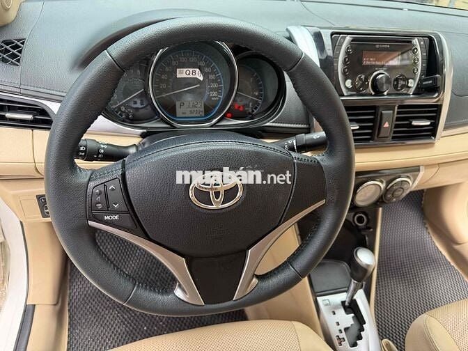 Toyota Vios 2017G Trắng 100000 km
