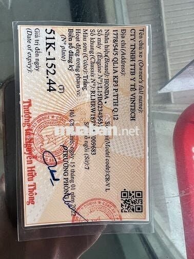 Honda CRV 2022 Trắng số Tự động