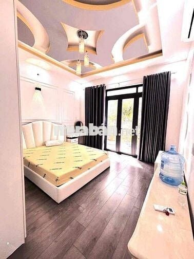 nhà 4 tầng Full Nội Thất có 4 phòng ngủ 5wc sân thượng