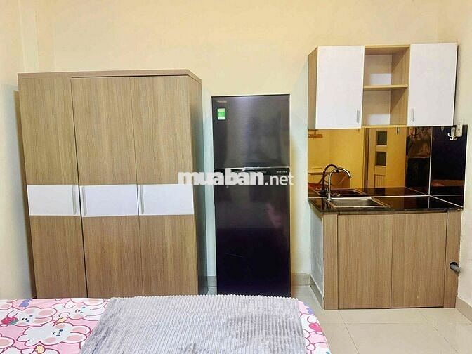 Studio thang máy full nội thất Ngay Cầu Nguyễn Văn Cừ, ĐH Sư Phạm SGU