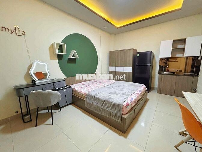 Studio thang máy full nội thất Ngay Cầu Nguyễn Văn Cừ, ĐH Sư Phạm SGU
