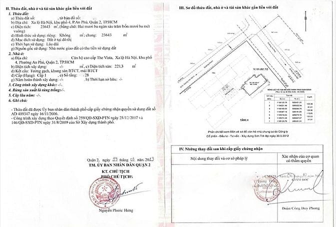 Bán căn hộ The Vista An Phú, 221m², 3PN, giá 28 tỷ