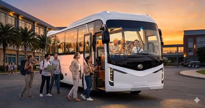 XE KHÁCH SAMCO 29 CHỖ NGỒI NEW 2026