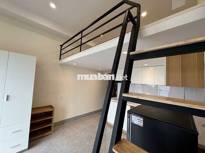  🔥CHO THUÊ CHDV GIÁ RẺ DUPLEX – STUDIO FULL NỘI THẤT NGAY BÀ HOM 
