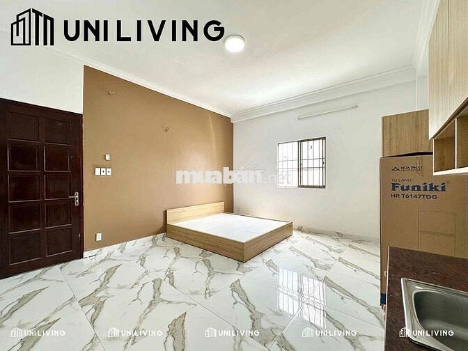 CHÍNH CHỦ CHO THUÊ CHDV MỚI XÂY, FULL NỘI THẤT - PHÒNG RỘNG GẦN Q1