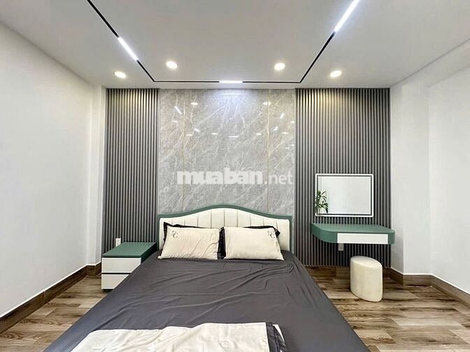 NHÀ MỚI 3 TẦNG - 35M2 - NGANG 5M - GIÁ 5.35 TỶ 
