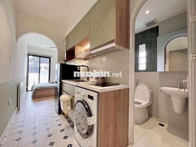 Studio gần Phạm Văn Đồng/Sân bay - Toà nhà thang máy - Hầm xe