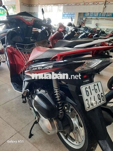 Honda Air Blade Đỏ đen Máy zin êm