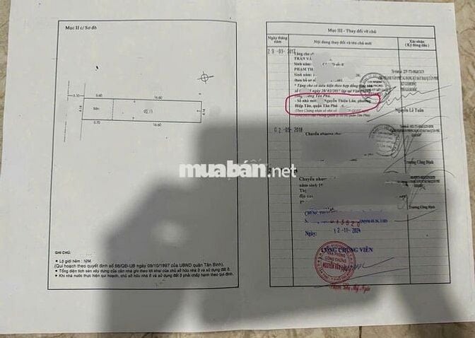 MT Nguyễn Thiệu Lâu, Q. Tân Phú dt92m2 đất đúc thật BTCT 2 lầu 4pn
