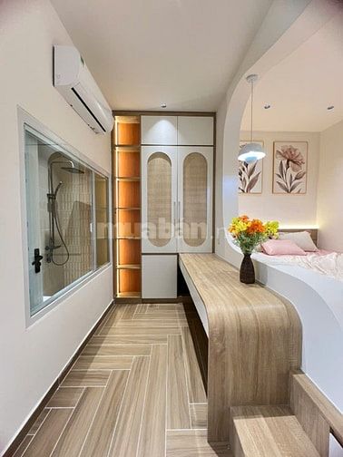 Bán nhà Hẻm Xe Hơi. Nhà mới 100%. Full nội thất cao cấp. 50m² đất.