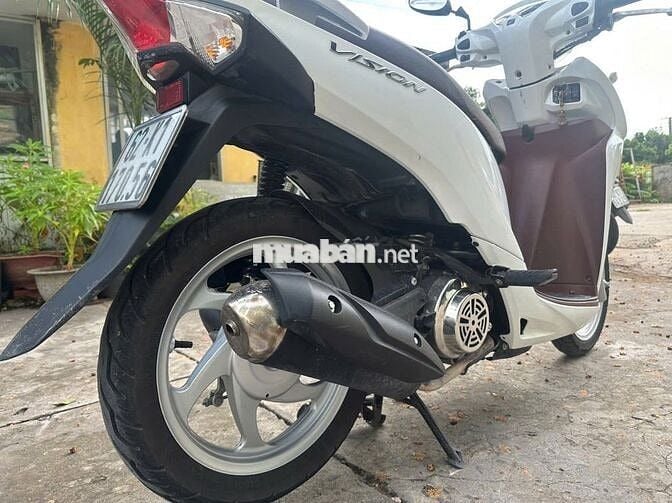 Honda Vision Trắng Nữ