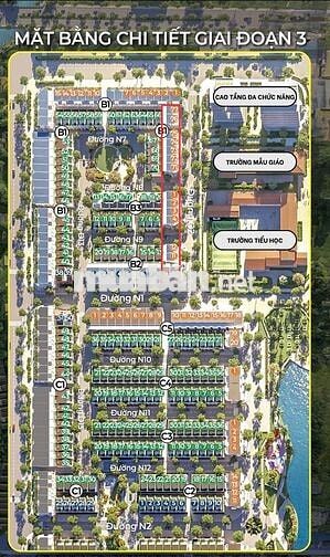 Bán Shophouse Nam Long 2 - Đối diện khu trường học - Giá 7,3 tỷ