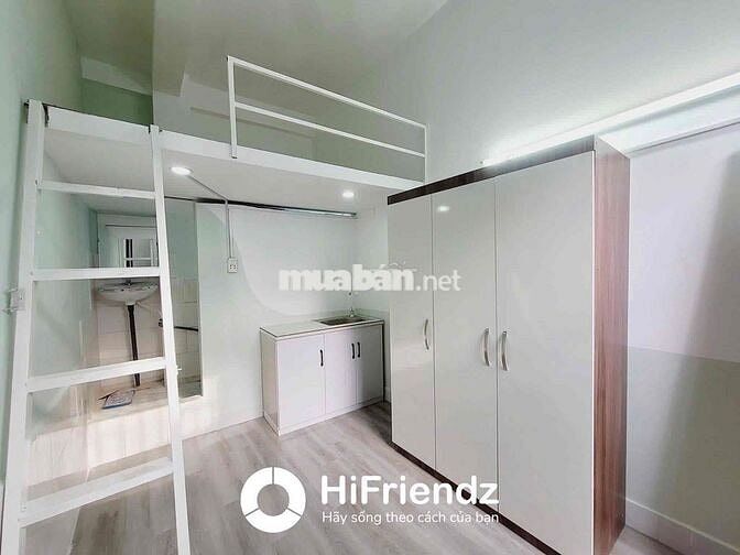 PHÒNG GÁC FULL NỘI THẤT CỬA SỔ 3/2