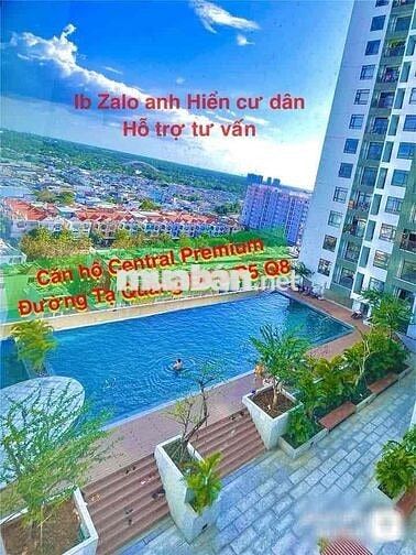 Cho thuê căn hộ 2-3 phòng ngủ Central Premium - Tạ Quang Bửu Q8